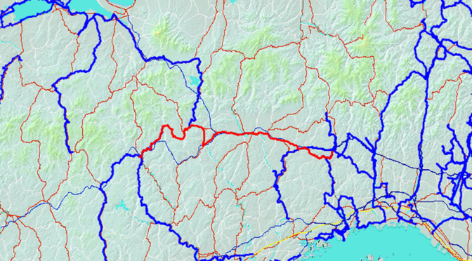 岡山の奥の方へ向かいます