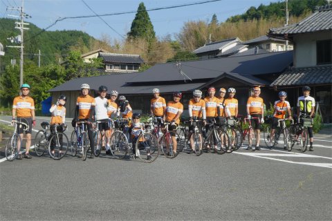 RRCB 大和高原 真夏の早朝ラン お見送り